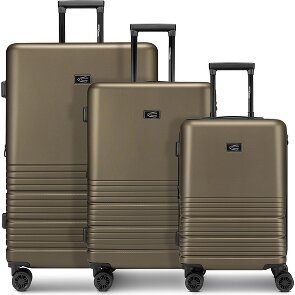 camel active Hanoi 4 Rollen Kofferset 3-teilig mit Dehnfalte