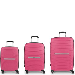 Gabol Shinyuu 4 Rollen Kofferset 3-teilig mit Dehnfalte