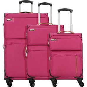 d&n Travel Line 6704 4 Rollen Kofferset 3-teilig
