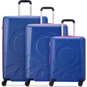 Delsey Paris x United Colors of Benetton Fabrica 4-Rollen Kofferset 3 tlg.