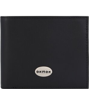 oxmox Leather Geldbörse RFID Schutz Leder 12 cm