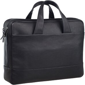 Leonhard Heyden Hamburg Aktentasche Leder 40 cm Laptopfach