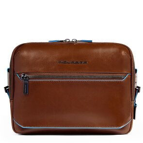 Piquadro Blue Square Umhängetasche RFID Schutz Leder 25 cm
