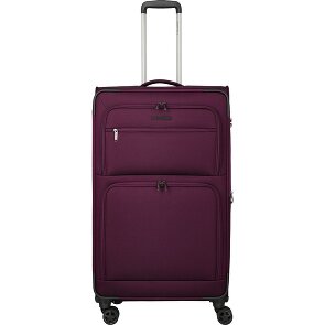 Travelite Cubis 4 Rollen Trolley L 83 cm mit Dehnfalte