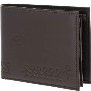 oxmox Leather Geldbörse RFID Schutz Leder 10 cm