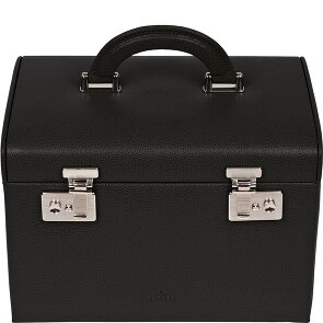 Windrose Beluga Schmuckkasten Leder 26.5 cm