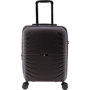 Gladiator 3400 4 Rollen Kabinentrolley 55 cm mit Dehnfalte