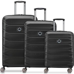 Delsey Paris Meteor 4 Rollen Kofferset 3-teilig mit Dehnfalte