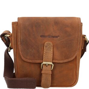Greenburry Vintage Umhängetasche Leder 21 cm