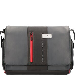Piquadro Urban Messenger Leder 36 cm Laptopfach
