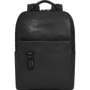 Piquadro Harper Business-Rucksack Leder 42 cm Laptopfach