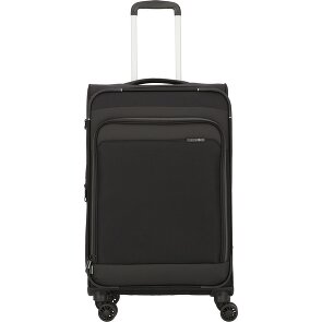 d&n Travel Line 9504 4 Rollen Trolley M 67 cm mit Dehnfalte