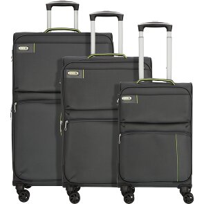 d&n Travel Line 6704 4 Rollen Kofferset 3-teilig