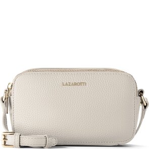 Lazarotti Bologna Leather Umhängetasche Camera-Bag Leder Double-Zip 18 cm