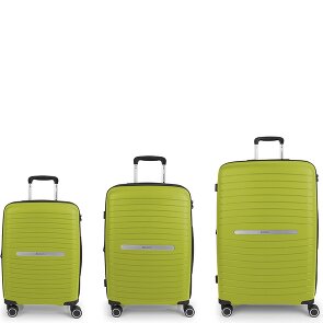 Gabol Shinyuu 4 Rollen Kofferset 3-teilig mit Dehnfalte