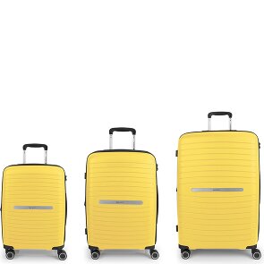 Gabol Shinyuu 4 Rollen Kofferset 3-teilig mit Dehnfalte