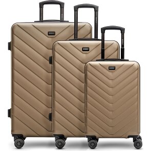 Redolz Essentials 07 3-SET 4 Rollen Kofferset 3-teilig
