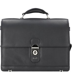 Alassio Monza Aktentasche Leder 38 cm Laptopfach