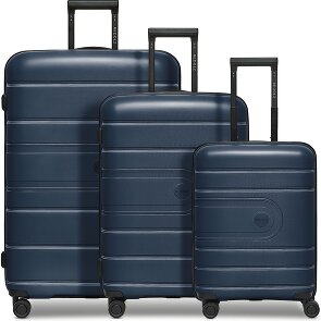 Redolz Essentials 11 4 Rollen Kofferset 3-teilig mit Dehnfalte