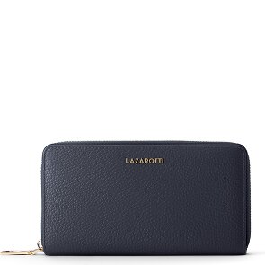 Lazarotti Bologna Leather XL Zip-Around Geldbörse Leder 19 cm