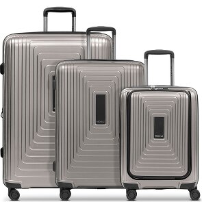 Redolz Essentials 14 4 Rollen Kofferset 3-teilig mit Dehnfalte