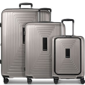 Redolz Essentials 14 4 Rollen Kofferset 3-teilig mit Dehnfalte