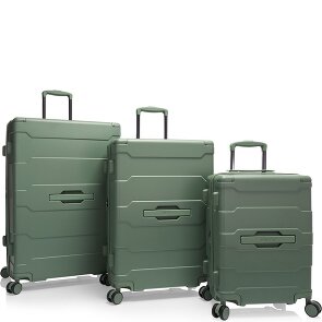 Heys ReNew 4 Rollen Kofferset 3-teilig mit Dehnfalte