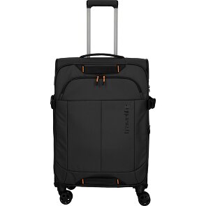 Travelite Briize 4 Rollen Trolley M 67 cm mit Dehnfalte