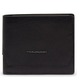 Piquadro Solm Geldbörse RFID Schutz Leder 11 cm