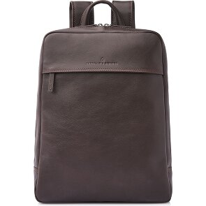 Castelijn & Beerens Daypack RFID Schutz Leder 42 cm Laptopfach