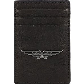 Police PT150-08536 Kreditkartenetui Leder 7 cm mit Geldscheinklammer