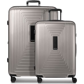 Redolz Essentials 14 4-Rollen Kofferset M+L mit Dehnfalte