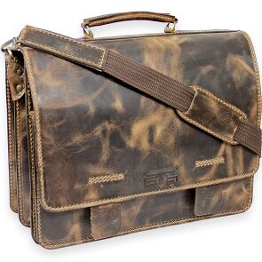 Mika Aktentasche Leder 40 cm