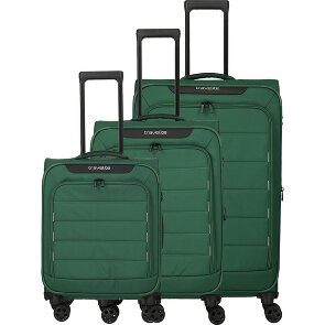 Travelite Skaii 4 Rollen Kofferset 3-teilig mit Dehnfalte