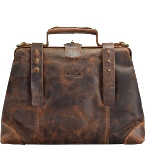 Greenland Nature Classic Bügeltasche Doktorkoffer Leder 37 cm