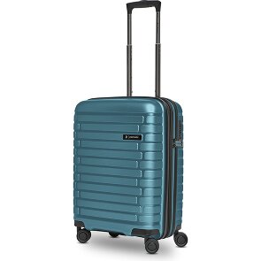 Pactastic Collection 04 THE CABIN + 4 Rollen Kabinentrolley S 55 cm mit Dehnfalte