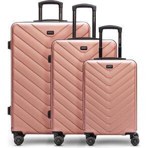 Redolz Essentials 07 3-SET 4 Rollen Kofferset 3-teilig