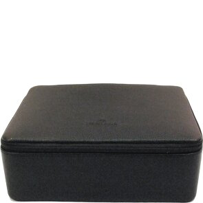 Windrose Beluga Schmuckkasten Leder 19 cm