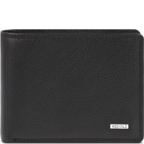 Redolz Leather Essentials QF Geldbörse RFID Leder 12 cm ausklappbar