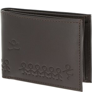oxmox Leather Geldbörse RFID Schutz Leder 11 cm