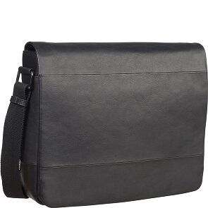 Leonhard Heyden Hamburg Messenger Leder 38 cm Laptopfach