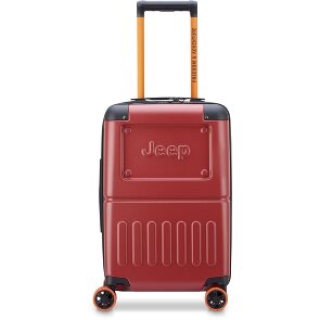 Jeep JH002B 4 Rollen Kabinentrolley XL 55 cm mit Dehnfalte