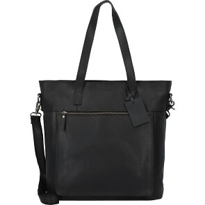 Burkely Vintage Jade Schultertasche Leder 36 cm Laptopfach