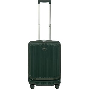Bric's Positano 4 Rollen Kabinentrolley 55 cm mit Dehnfalte