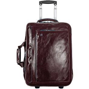 Piquadro Blue Square 2 Rollen Businesstrolley Leder 51 cm Laptopfach