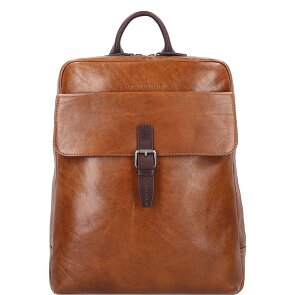 Castelijn & Beerens Rien Rucksack RFID Leder 40 cm Laptopfach