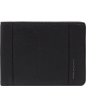 Piquadro Cronus Geldbörse RFID Schutz Leder 12.5 cm