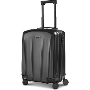 Police New York 4 Rollen Kabinentrolley S 54 cm mit Dehnfalte