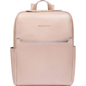 Piquadro Blue Square Daypack RFID Schutz Leder 37 cm Laptopfach
