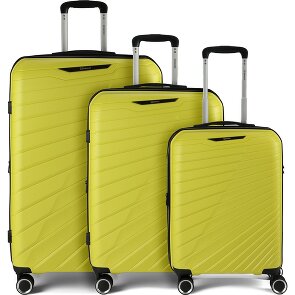 Benzi 5808 4 Rollen Kofferset 3-teilig mit Dehnfalte